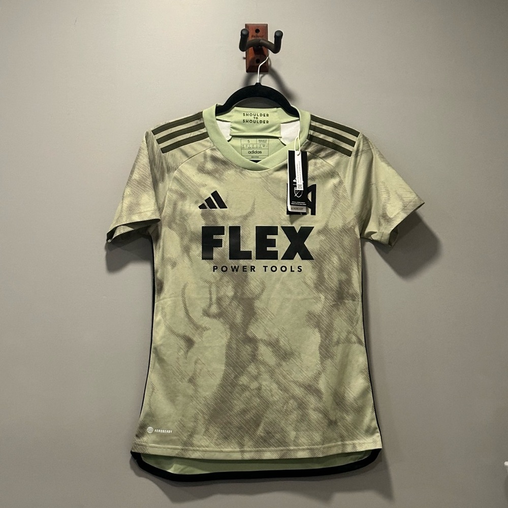 Adidas LAFC Olive Green Soccer Jersey